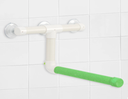 [18214] shower stand big plastic perch 38*30*42 Green